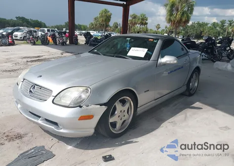2001 Mercedes-Benz Slk 230 Kompressor z USA, uszkodzony, nr VIN WDBKK49F51F233449